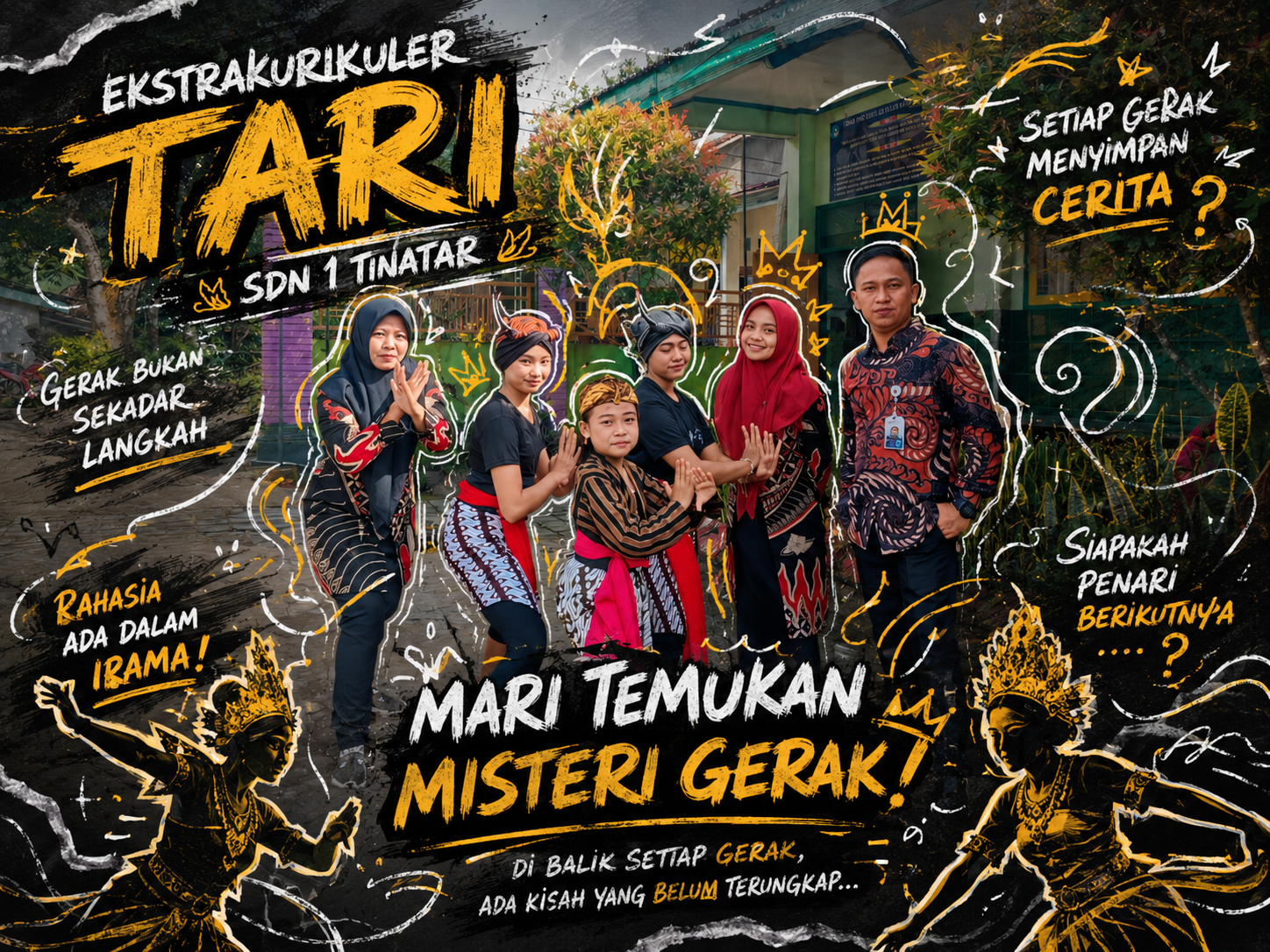 Ekstrakurikuler Tari SDN 1 Tinatar